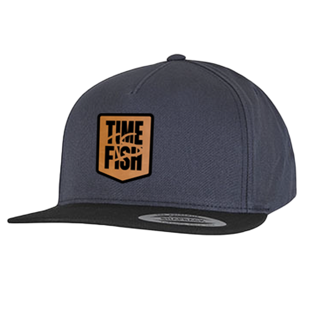 Time is fish- FLEXFIT 5-panel snapback