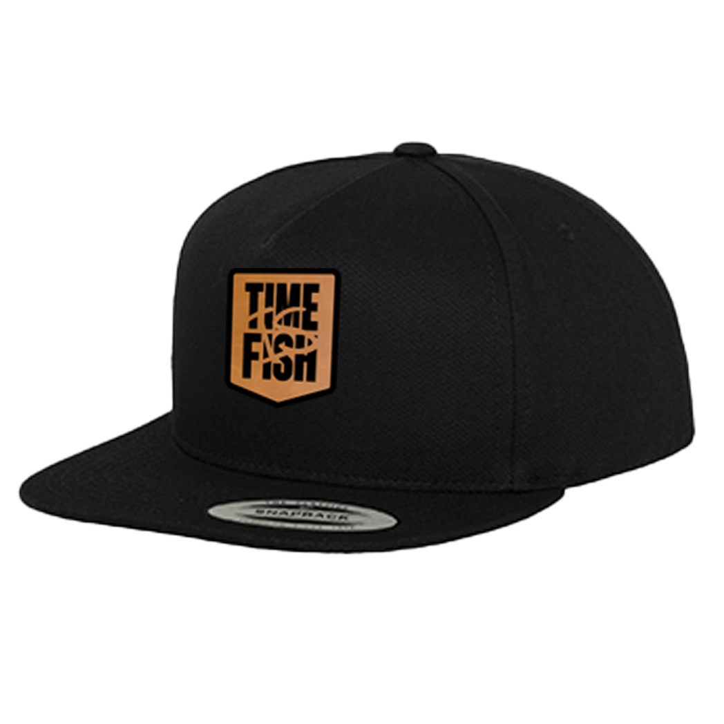 Time is fish- FLEXFIT 5-panel snapback