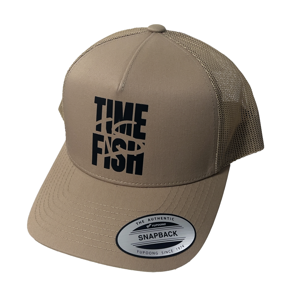Time is fish - FLEXFIT 5-panel trucker
