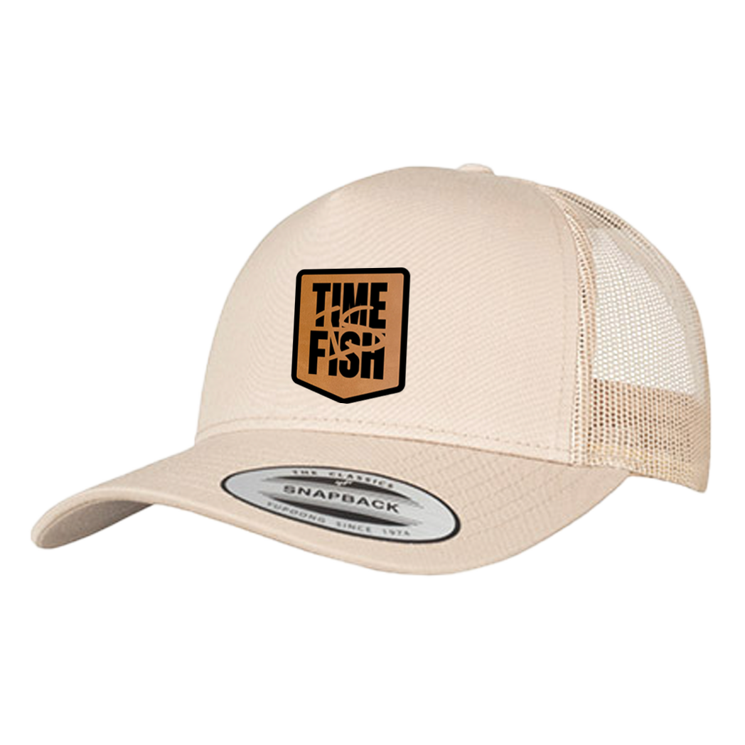 Time is fish - FLEXFIT 5-panel Trucker