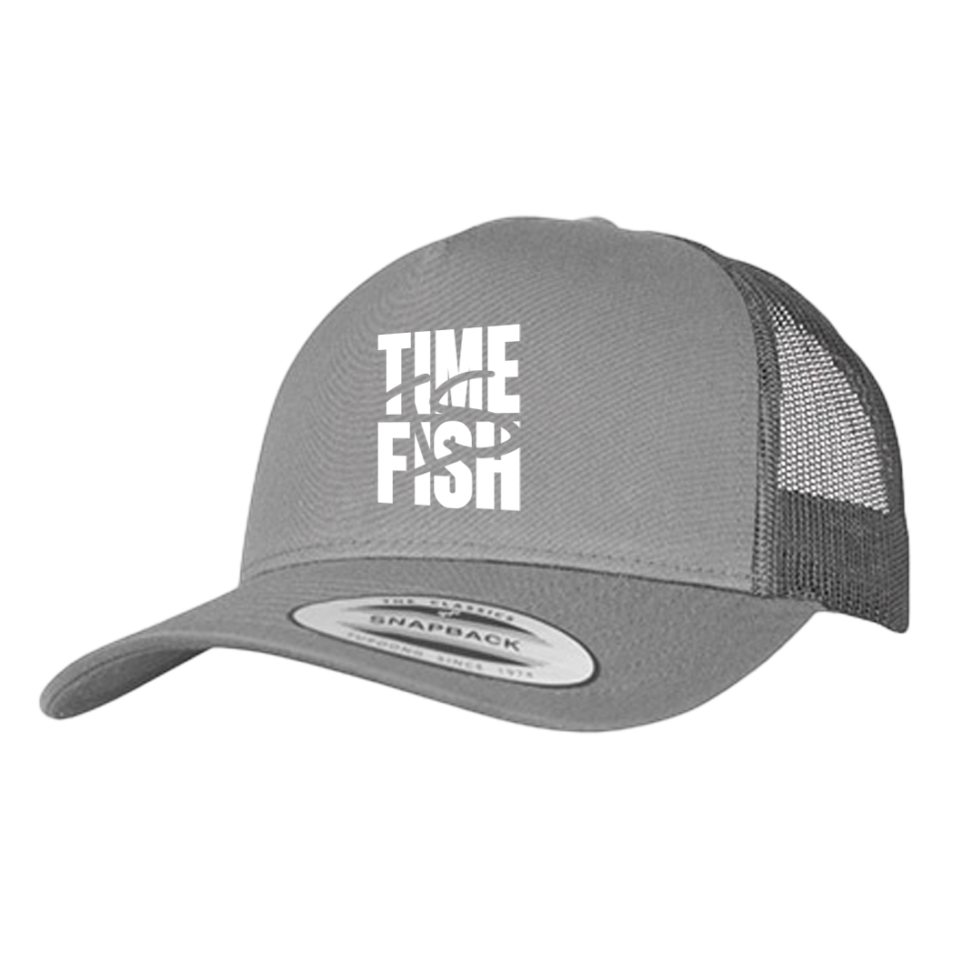 Time is fish - FLEXFIT 5-panel trucker