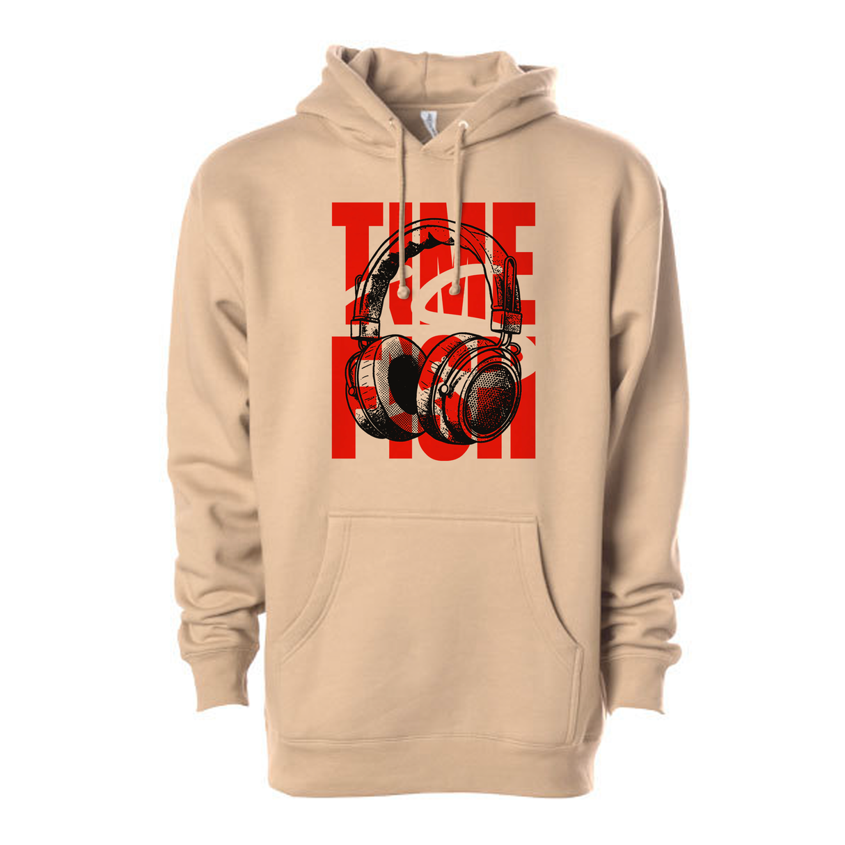 Headphones - Time is Fish hoodie
