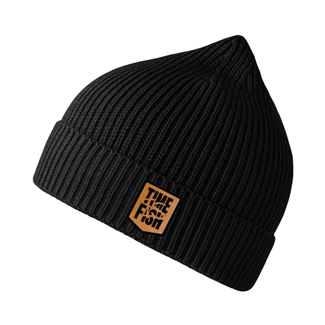 Time is fish - Knitted Beanie