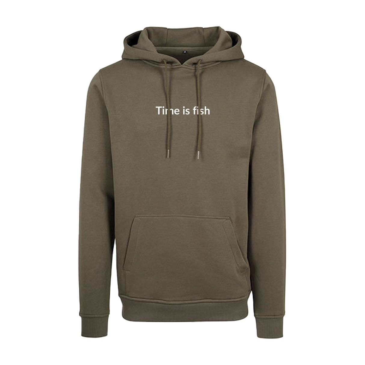 Time is fish - Hoodie Fitted