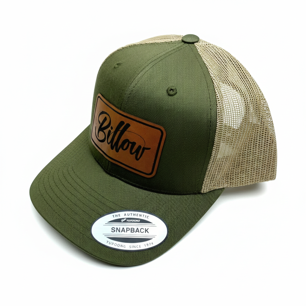 Billow Baits - Flexfit 6 panel snapback trucker keps