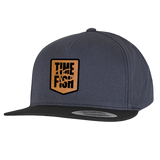 Time is fish- FLEXFIT 5-panel snapback