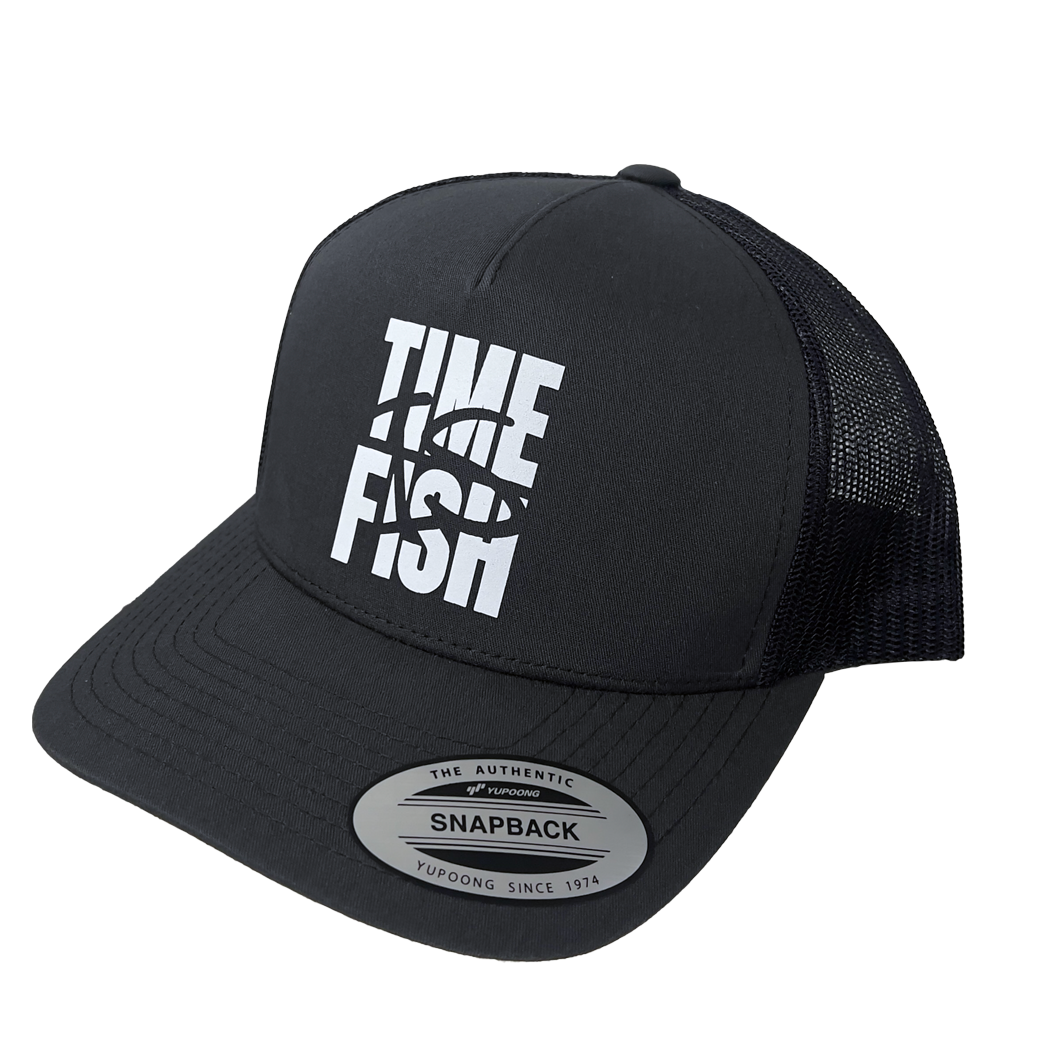 Time is fish - FLEXFIT 5-panel trucker