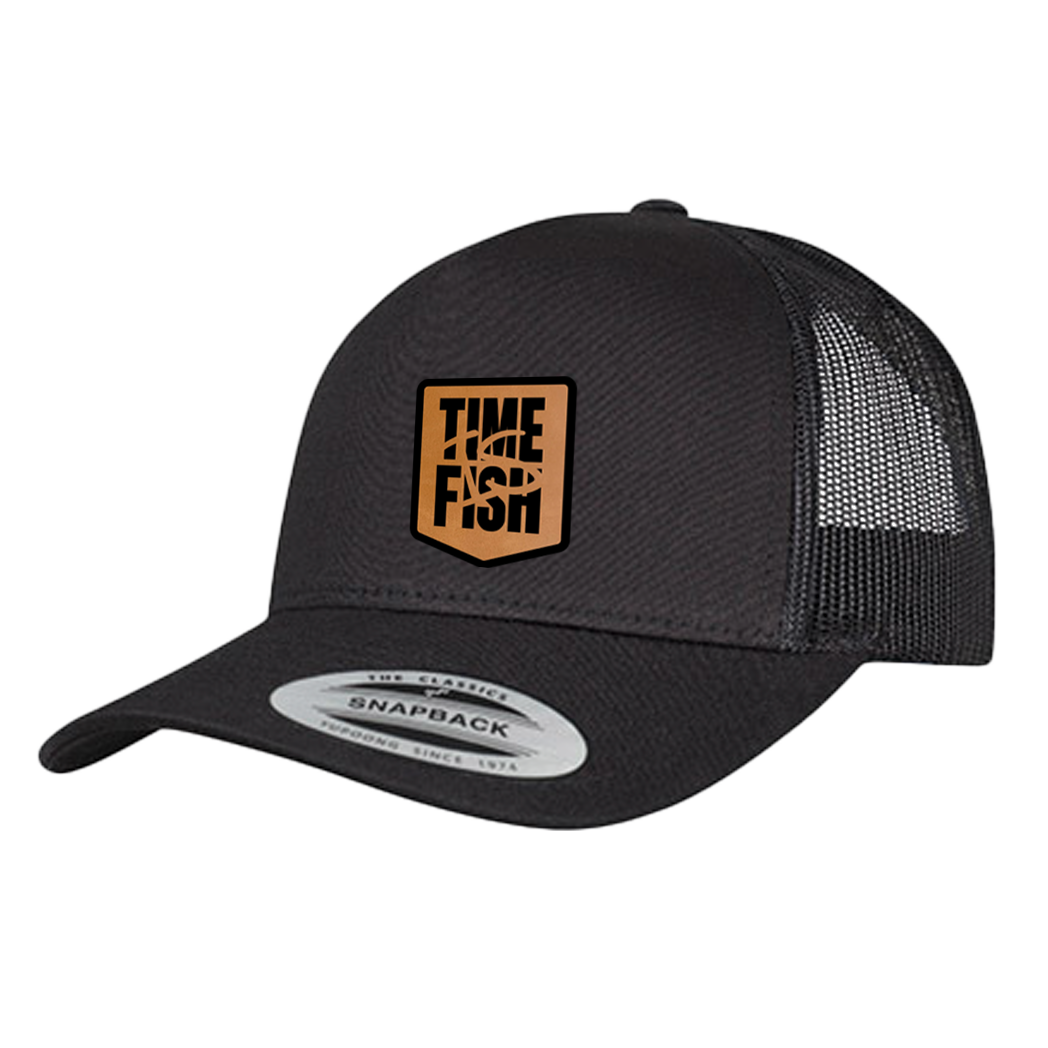 Time is fish - FLEXFIT 5-panel Trucker