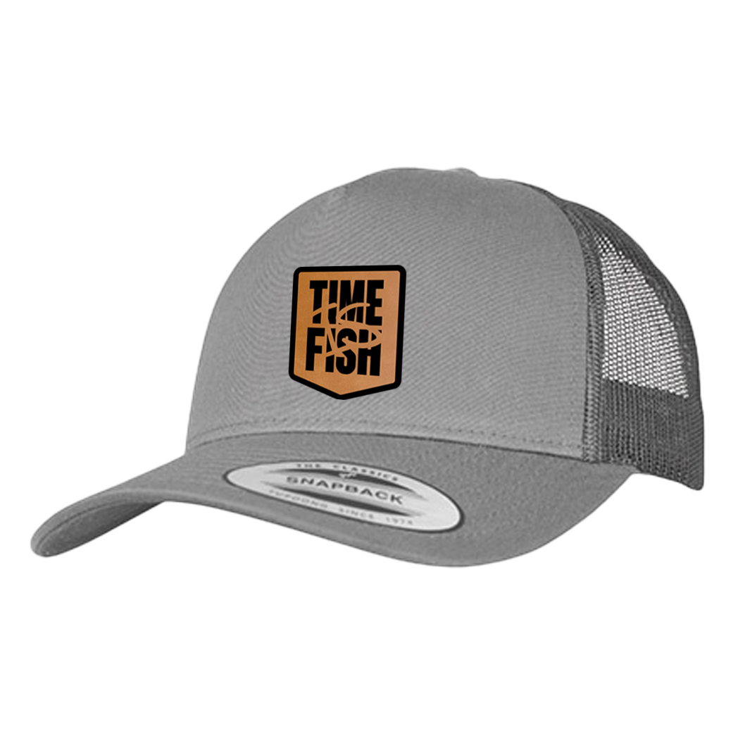 Time is fish - FLEXFIT 5-panel Trucker