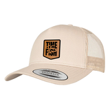 Time is fish - FLEXFIT 5-panel Trucker