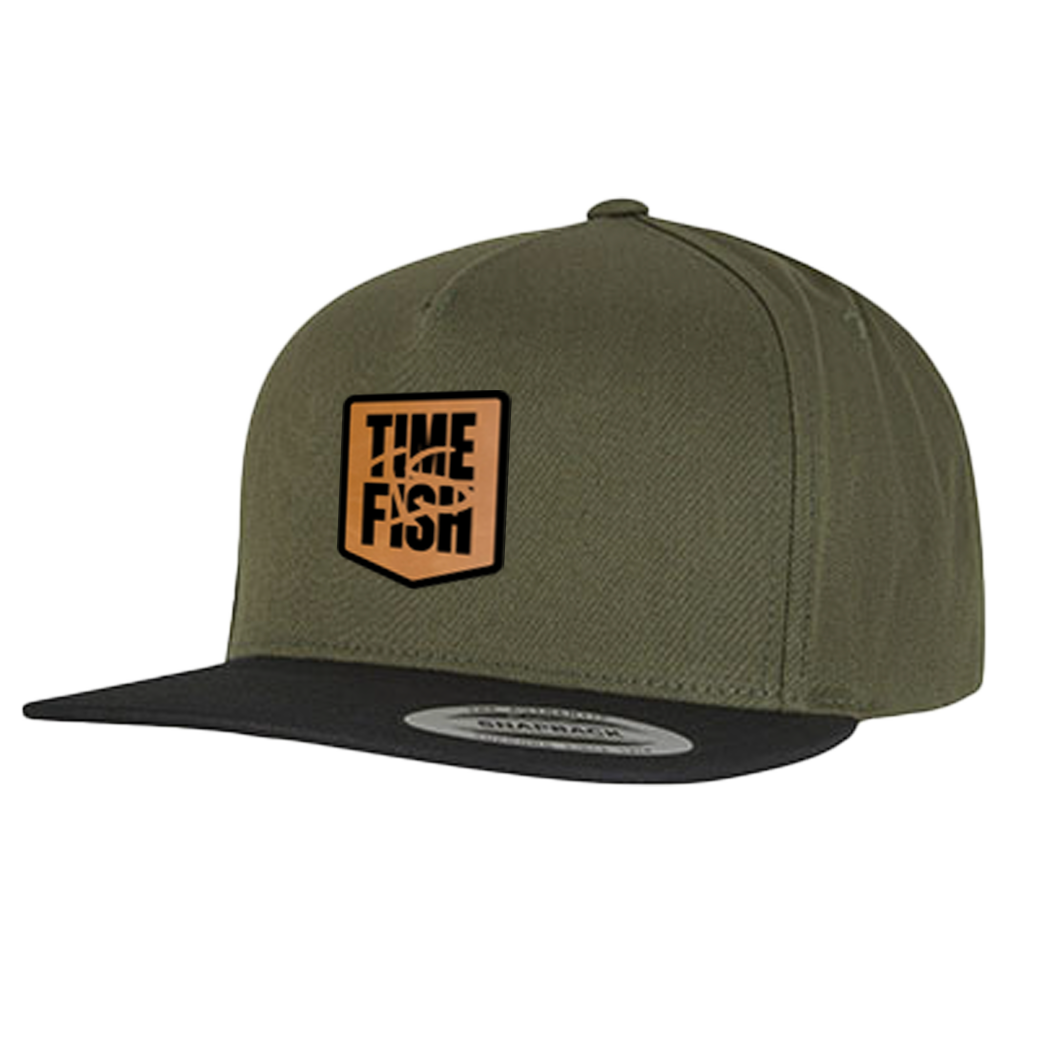 Time is fish- FLEXFIT 5-panel snapback