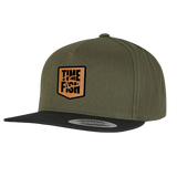 Time is fish- FLEXFIT 5-panel snapback