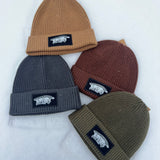 Stickad beanie - Xet Lures