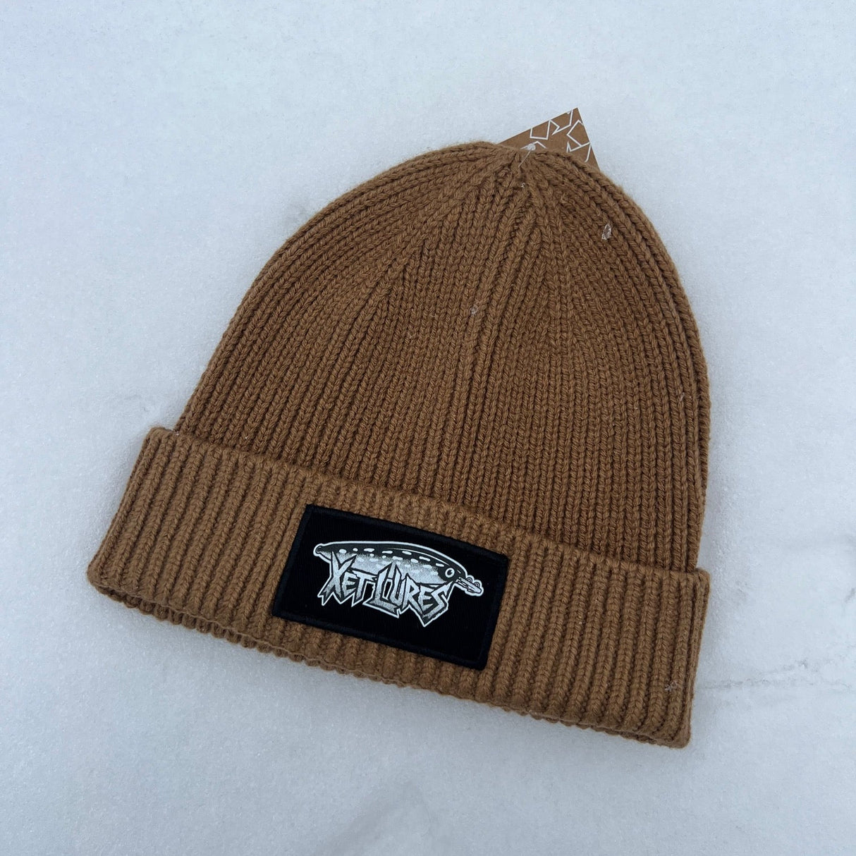 Stickad beanie - Xet Lures