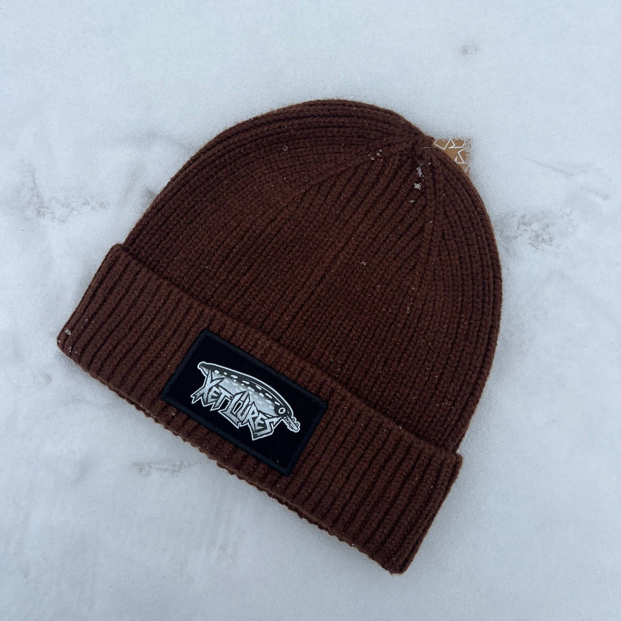 Stickad beanie - Xet Lures