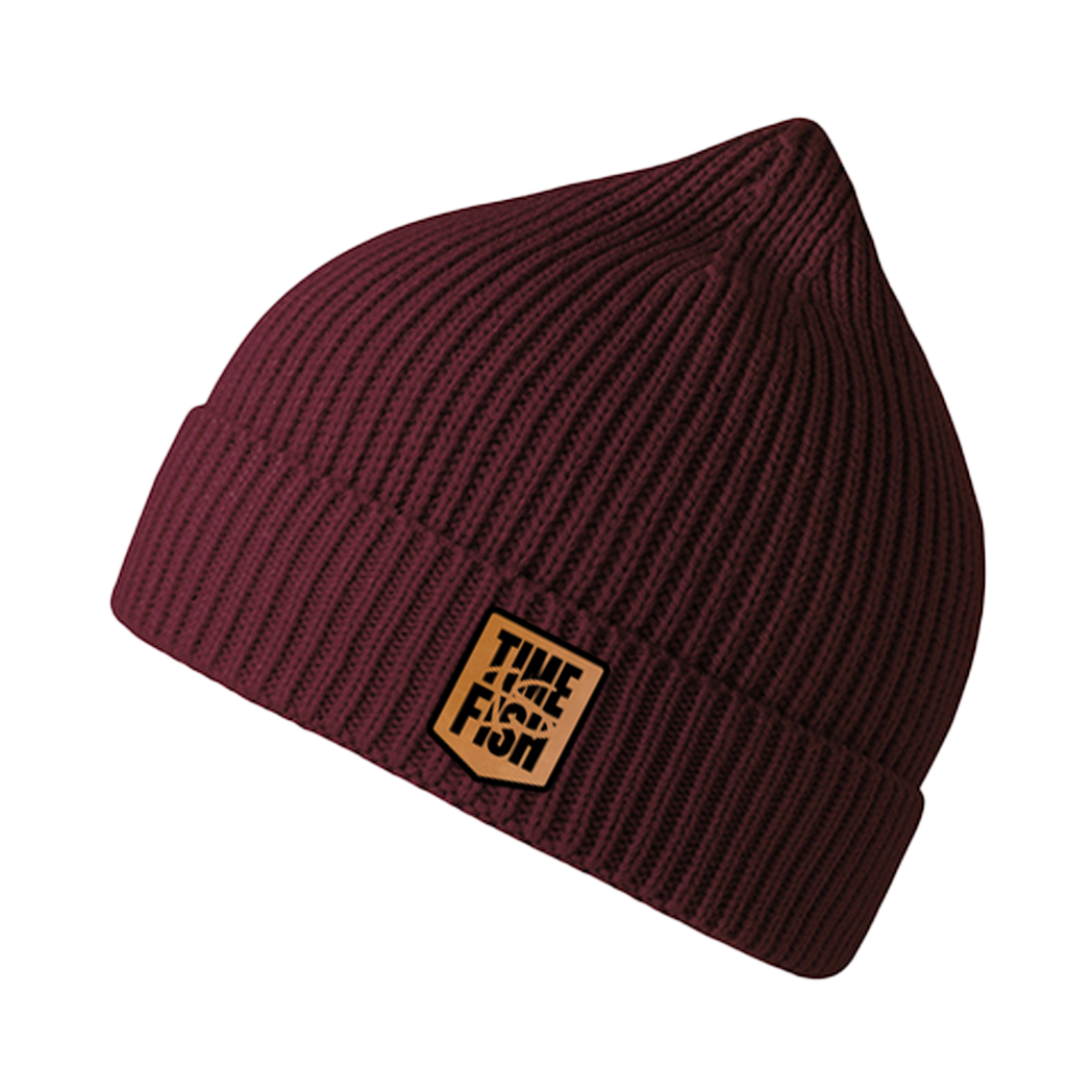 Time is fish - Knitted Beanie