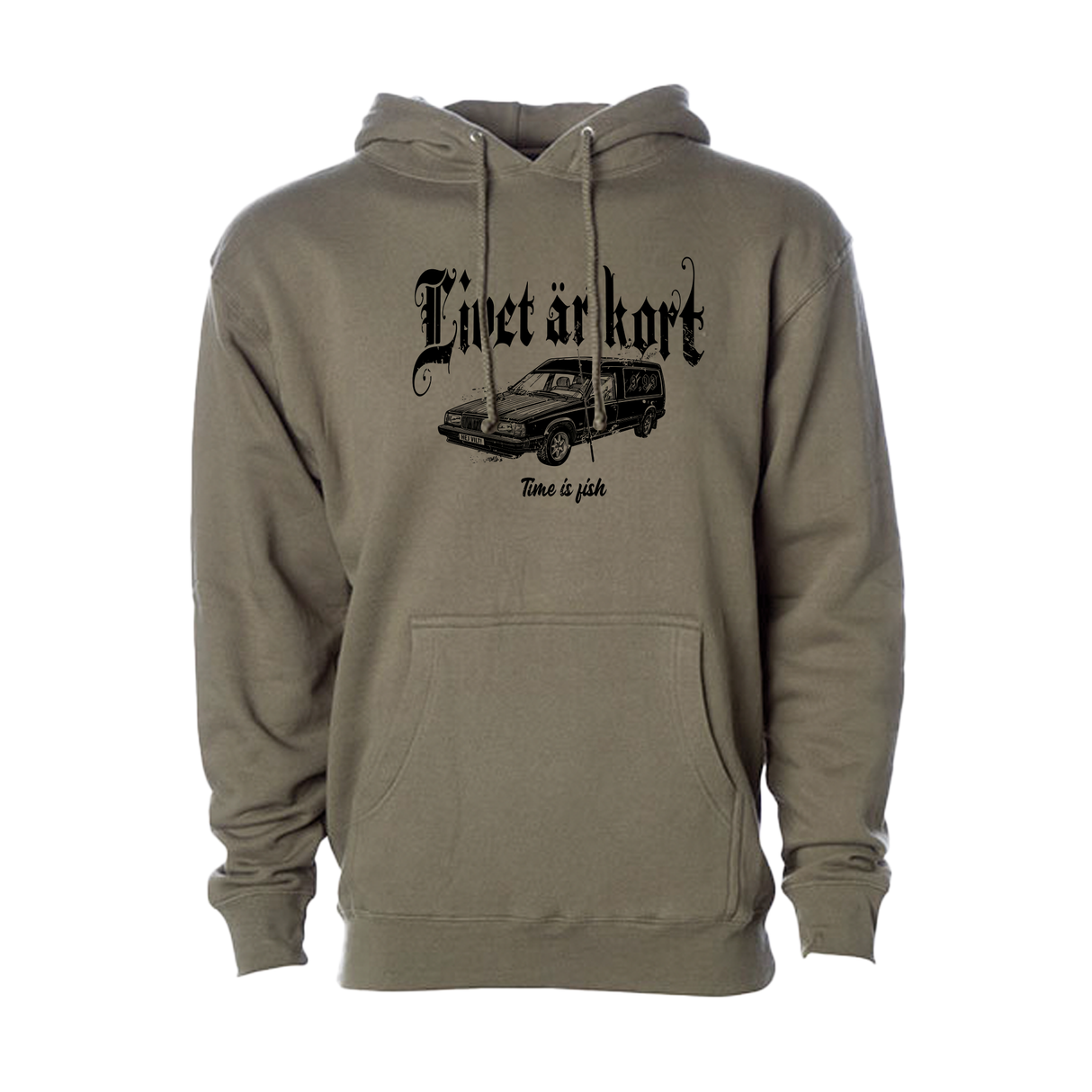Livet är kort - Hoodie